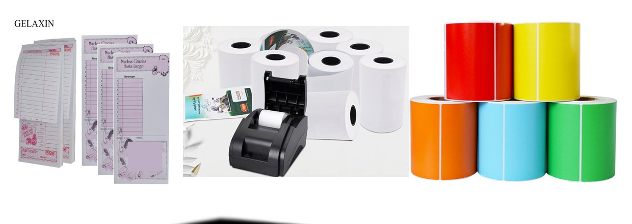 Carbonless paper Thermal paper roll label paper
